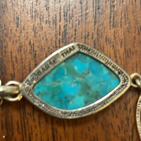 Studio Barse Turquoise and Silver Necklace - Picture 3 of 11